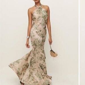 Reformation Veria Silk Symphonic Dress